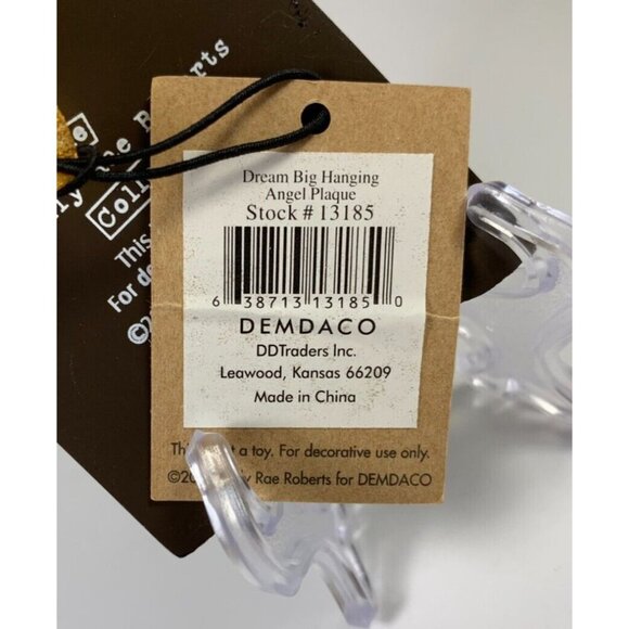 Kelly Rae Roberts Dream Big 7" Hanging Angel Wall Plaque by DEMDACO #13185 - Picture 7 of 8